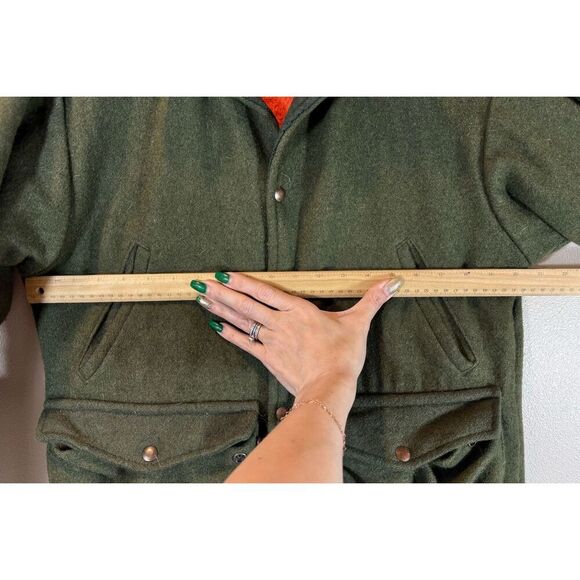 Vintage 90’s Codet Reversible Wool Blend Hunting Jacket Men’s Medium - Picture 11 of 12